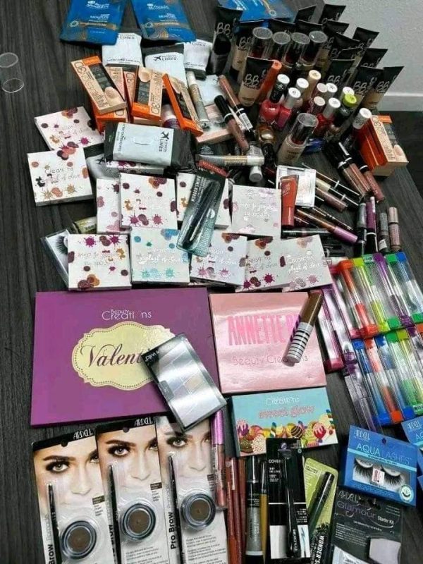 Cosmetics and Makeup Pallets