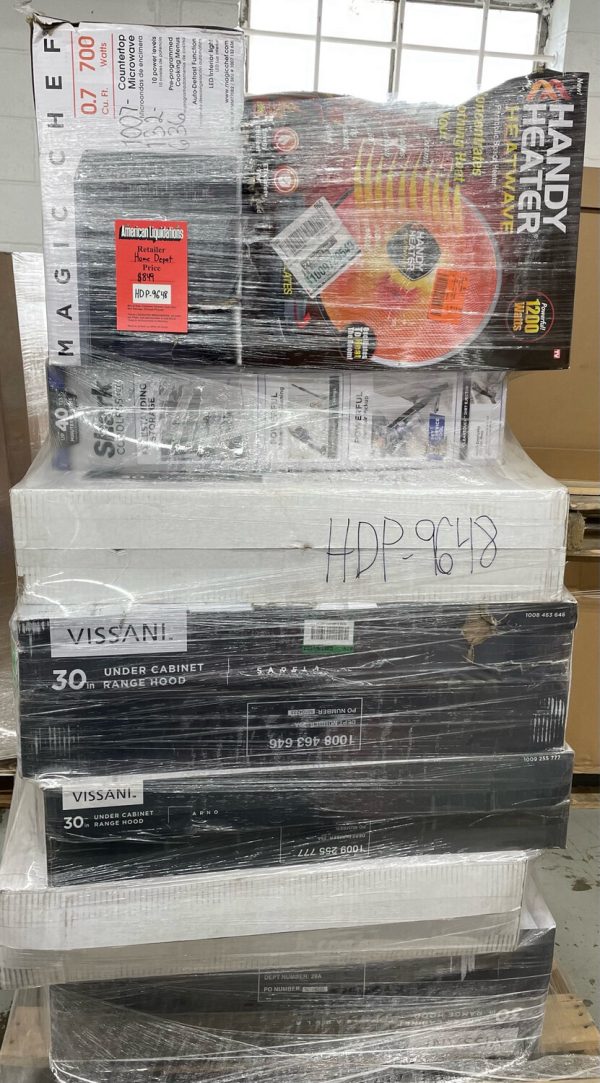 Home Depot Mixed Merchandise Pallet - Hdp-9648