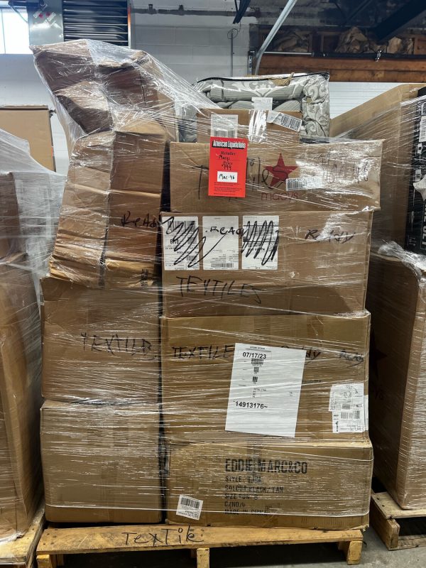 Macy’s Store Stock Textile Pallet - Mac-46