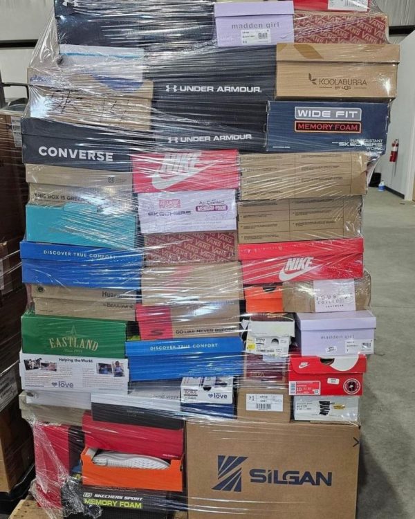 Bulk Mixed Shoes Pallets