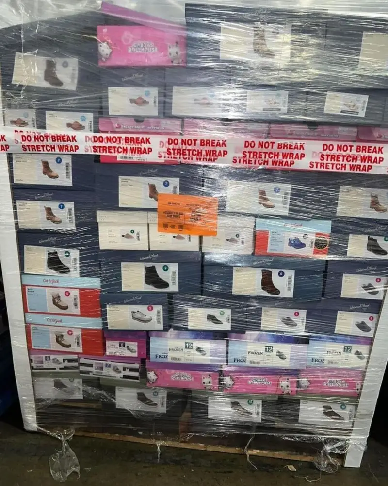 Mixed Shoes Liquidation Pallets - Image 2